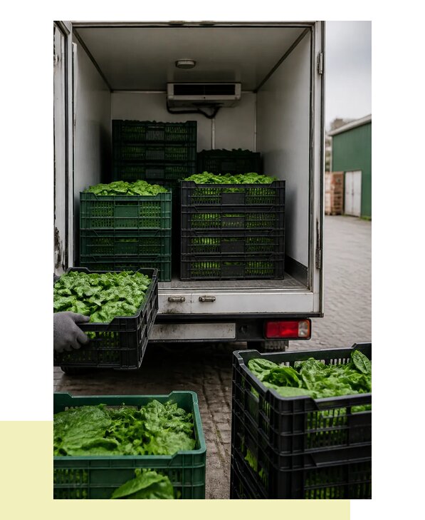 Перевозка шпината в Киров с сохранением свежести продукции
